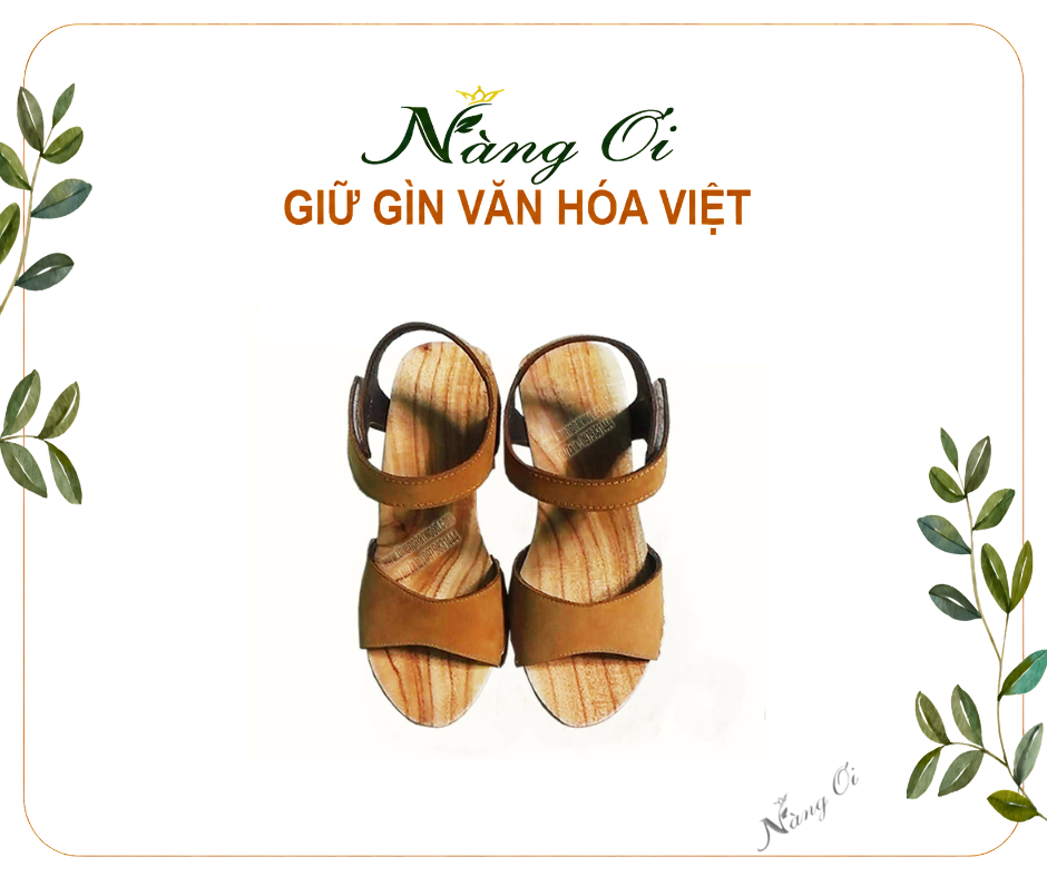 guốc gỗ phượng hoàng đượcchạm khắc tỉ mỉ với chất liệu gỗ xoan vườn bền bỉ